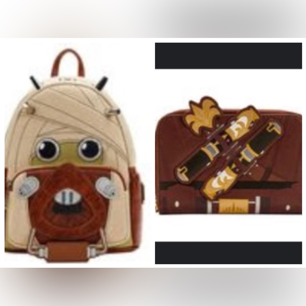 Loungefly: Star Wars mini backpack and wallet